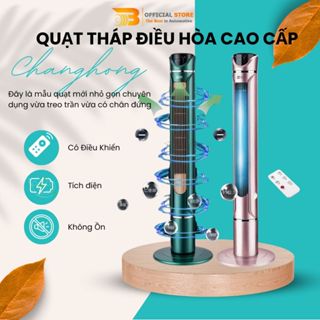 Quạt tháp quạt không cánh CAMEL quạt điều hòa công suất 50W hẹn giờ,hình LED cảm ứng, quay đầu góc rộng động cơ mạnh mẽ