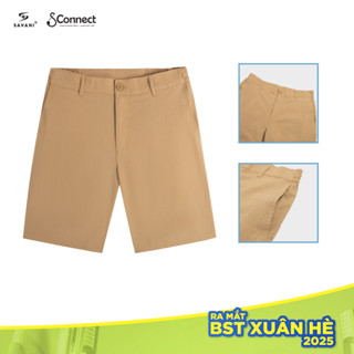 Quần Đùi Nam SAVANI Chất Đũi Mềm Mại, Quần Short Nam Form Regular Fit, Thoáng Khí, Màu Sắc Đa Dạng MSL002S4