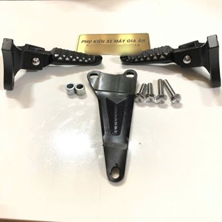   Hình thật Video thật  Combo Gác Chân Malay + Pát Treo Pô Nhôm CNC  Winner V1 Winner X  Sonic 