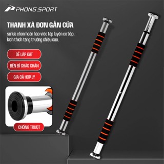 Thanh tập xà đơn treo tường gắn cửa tiện dụng Phongsport hỗ trợ các bài tập thể dục tại nhà