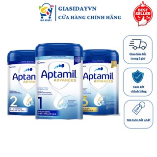 [2027] Sữa Aptamil Advanced UK Anh Quốc Lon Số 1, 2, 3 - Sữa Bột Công Thức 800g