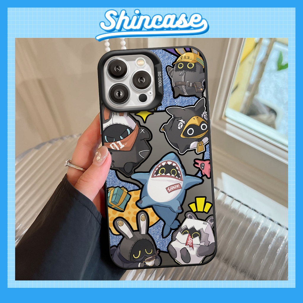 Ốp Lưng iPhone Shark Cute Chống Sốc, Bảo Vệ Camera Dành Cho iP 7/8/X/XS/11/12/13/14/15/16/17/Plus/Pro/Max/Air