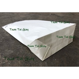 túi giấy trắng 15x17 - SL 100 cái