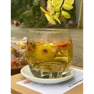  Trà dưỡng nhan 7 vị làm đẹp da thiên nhiên trà thảo mộc thanh lọc cơ thể làm đẹp da 