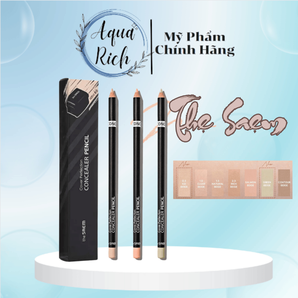Bút Chì Che Khuyết Điểm The Saem Cover Perfection Concealer Pencil