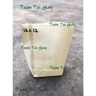 túi giấy trắng 12x12 - SL 100 cái