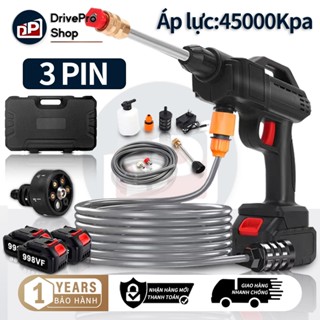 Máy rửa xe không dây dùng pin Lithium máu rửa xe cao áp xe ô tô dùng tại nhà
