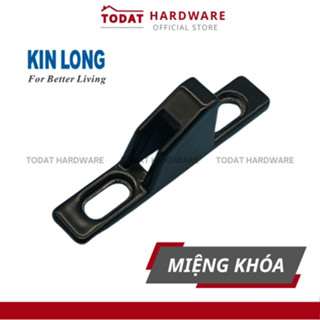   Phụ kiện khóa KINLONG  Miệng chốt cửa lùa miệng khóa D miệng chốt sập xingfa pma 55 vát cạnh 