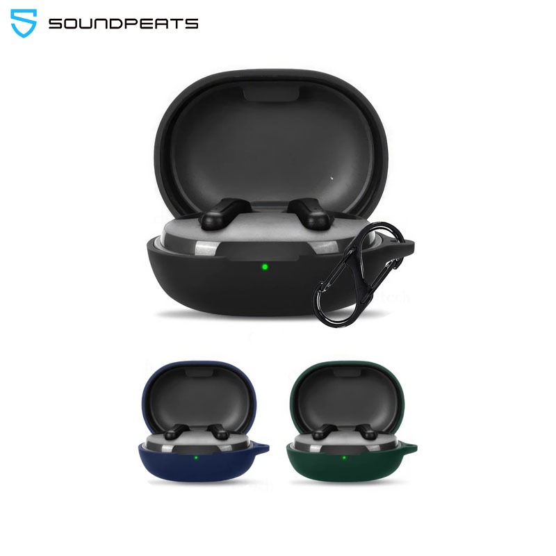 Ốp Case SoundPEATS T3 Pro Silicone Có Móc Khóa | BigBuy360 - bigbuy360.vn