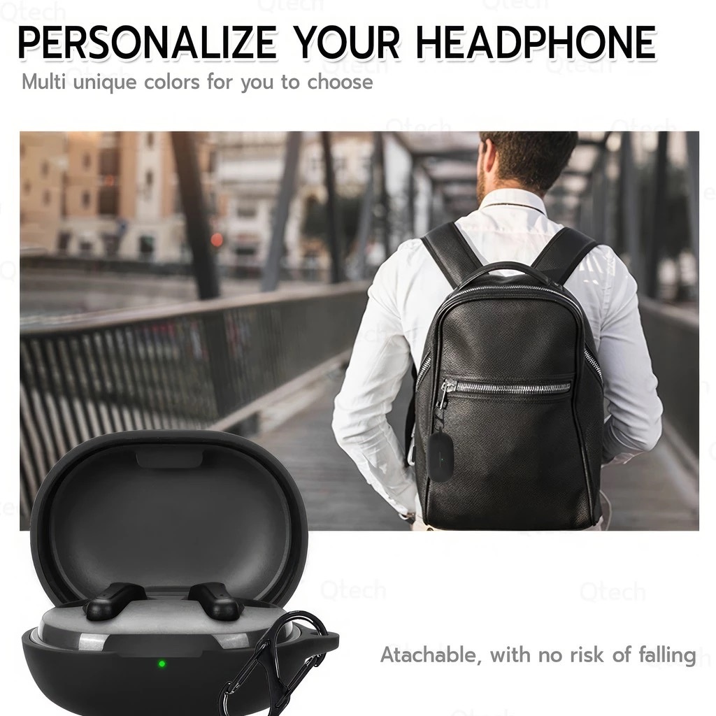 Ốp Case SoundPEATS T3 Pro Silicone Có Móc Khóa | BigBuy360 - bigbuy360.vn