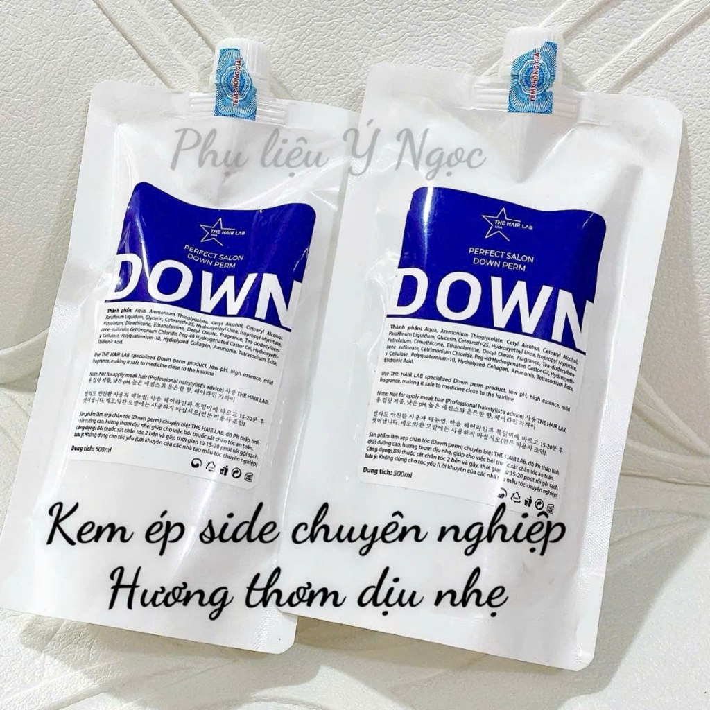 Kem ép side tóc nam Down 500ml chính hãng -  Không rát, không gãy tóc, hương thơm dễ chịu