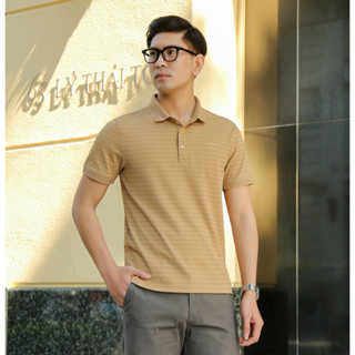 Áo Polo Nam Sọc Ngang, Áo Thun Có Cổ Nam, Áo Polo Trung Niên, Thanh Niên LPL11 | Lecardo