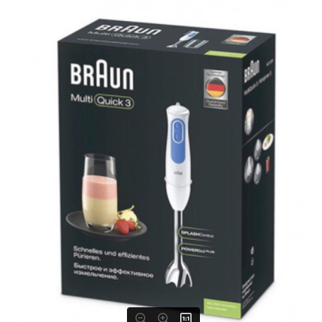 BRAUN - HÀNG NHẬP KHẨU - Braun Multi quick 3 - Máy xay cầm tay