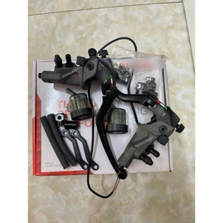   1 cặp  tay phanh bình dầu rời 19rcs loại 1 lắp phanh đĩa xe điện hàng loại đẹp 