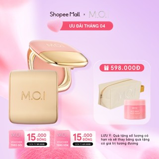 Bộ đôi trang điểm MOI phấn nước mỏng nhẹ tự nhiên Baby Skin Cushion và Phấn má ửng hồng tự nhiên phiên bản giới hạn