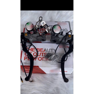 [giá 1 cặp l2] tay phanh bình dầu rời 19rcs gắn xe điện xe máy