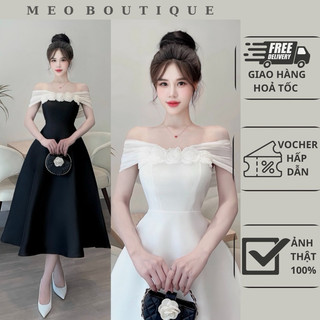 Đầm Tafta FD Hoa Ngực Lily