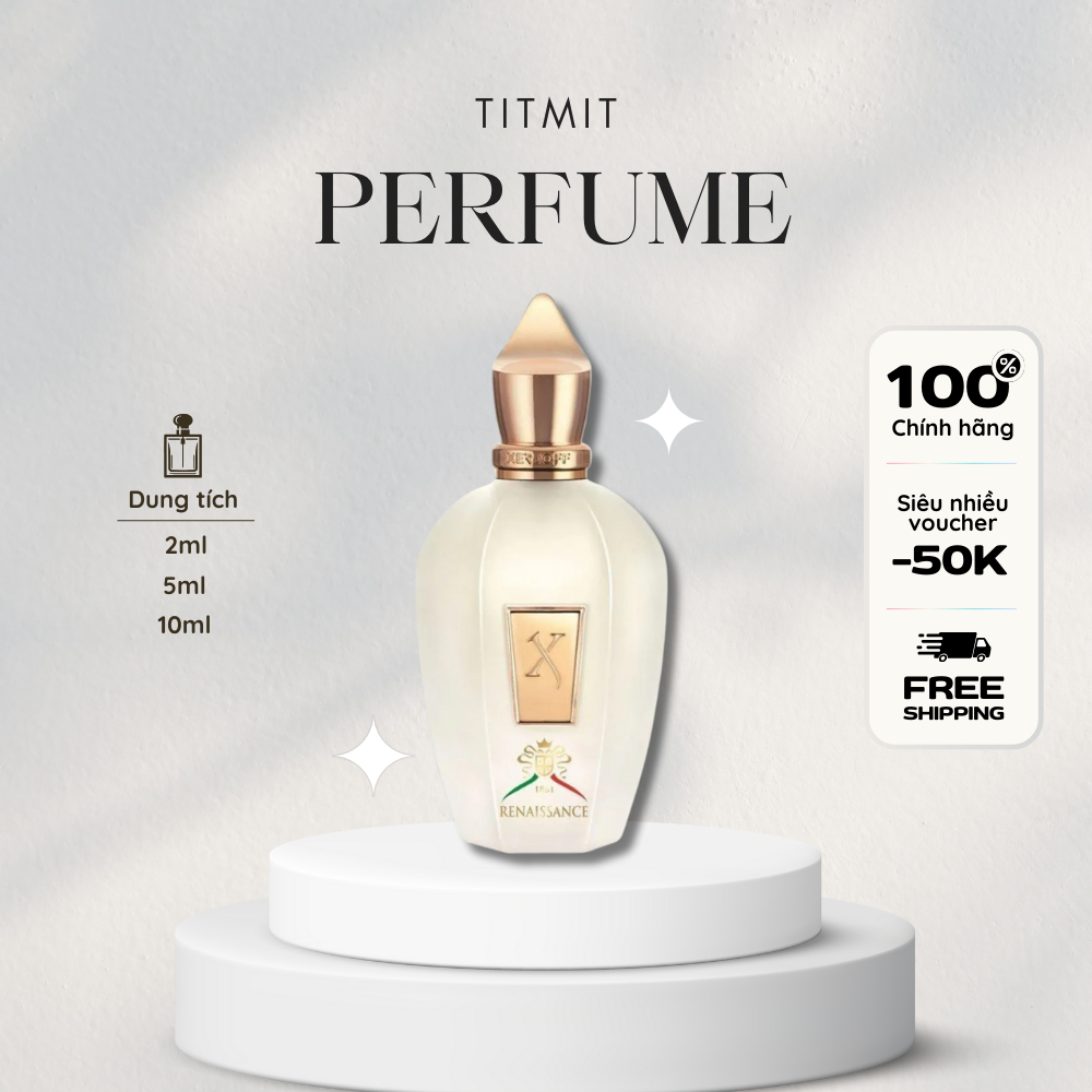 <auth> Mẫu thử Nước hoa 𝐑𝐄𝐍𝐀𝐈𝐒𝐒𝐀𝐍𝐂𝐄 edp