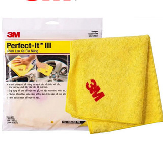 Khăn lau xe hơi 3m 50400 siêu mềm chống xước