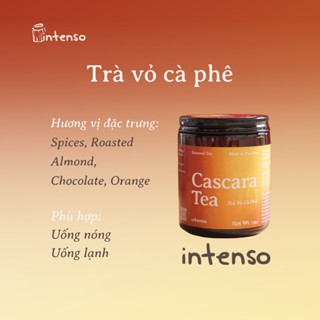 Trà Vỏ Cà Phê Cascara  Chống oxy hóa, cải thiện trí nhớ -Intenso Coffee Roasters (35G)