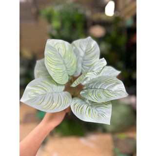 cụm lá - hoa lụa - hoa giả