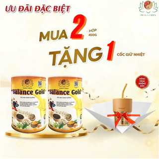   Chính Hãng  Combo 2 Hộp Sữa Hạt Balance Gold Thầy Ngô Đức Vượng  hộp - 450g  