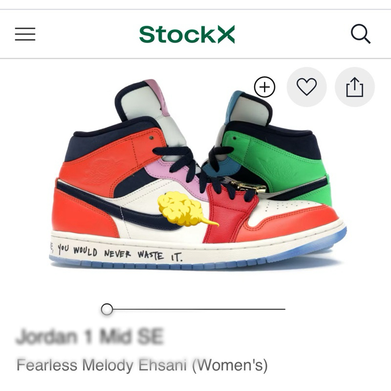 Giày J0rdan 1 Mid "Melody Ehsani - Fearless" (Best Quality)