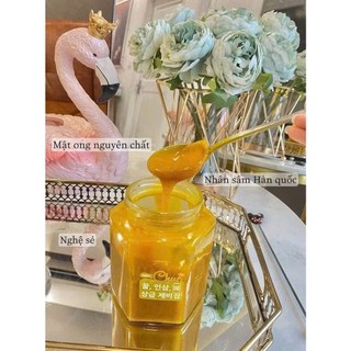 Sâm Nghệ Mật Ong Mama Chuê Hàn Quốc 500ml + 200ml