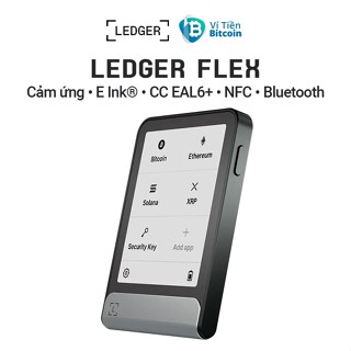 Ví lạnh Ledger Flex chính hãng - Màn hình cảm ứng E-Ink®