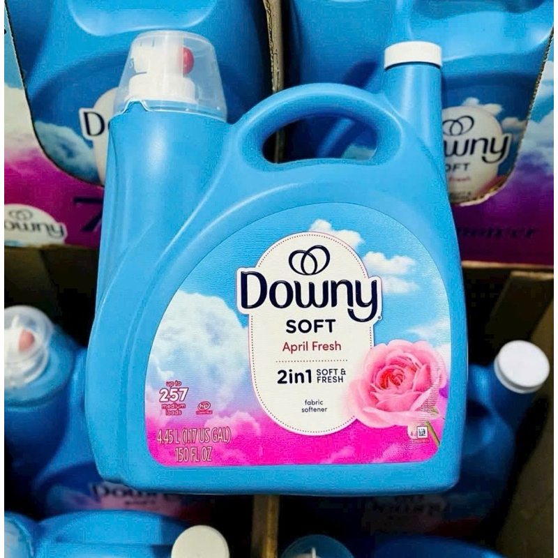 1 THÙNG NƯỚC XẢ VẢI DOWNY SOFT APRIL FRESH 4,45L - USA