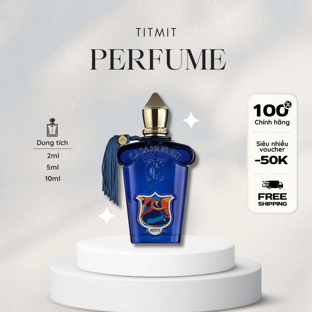 Nước hoa MEFISTO hương tươi mát 5/10ml