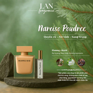 Nước Hoa Nữ Mùi Phấn Narciso Poudree  PL PERFUME 10ml