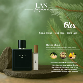 Nước Hoa Nam Princess Bleu EDP, Nước hoa chiết 10ml dạng xịt PL PERFUME Tinh Tế Lịch Lãm Sang Trọng