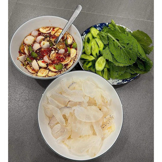 Sứa Chân Ăn Liền 500g ( không tính nước )
