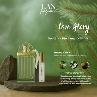 Nước Hoa Nữ Love Story  PL PERFUME 10ml Lưu Giữ Hương Thơm Dịu Nhẹ Lãng Mạn Nữ Tính