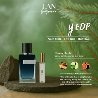 Nước Hoa Nam Y, Nước hoa chiết PL PERFUME 10ml EDP EDT Lưu Hương Dương Xỉ Bạc Hà Phong Cách Nam Tính