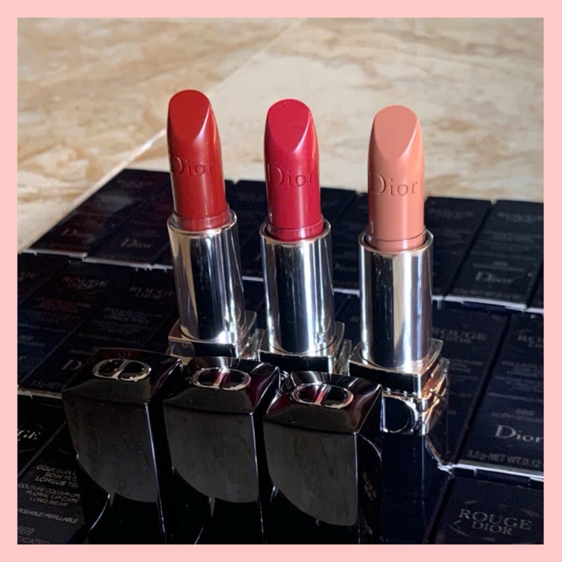 Son Dior Rouge Satin Vỏ Cũ