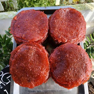 Khô Cá Thu Đỏ Ép Tròn, Chả Cá Đỏ Loại Ngon, Món Ăn Tuổi Thơ Thơm Ngon Ăn Là Ghiền