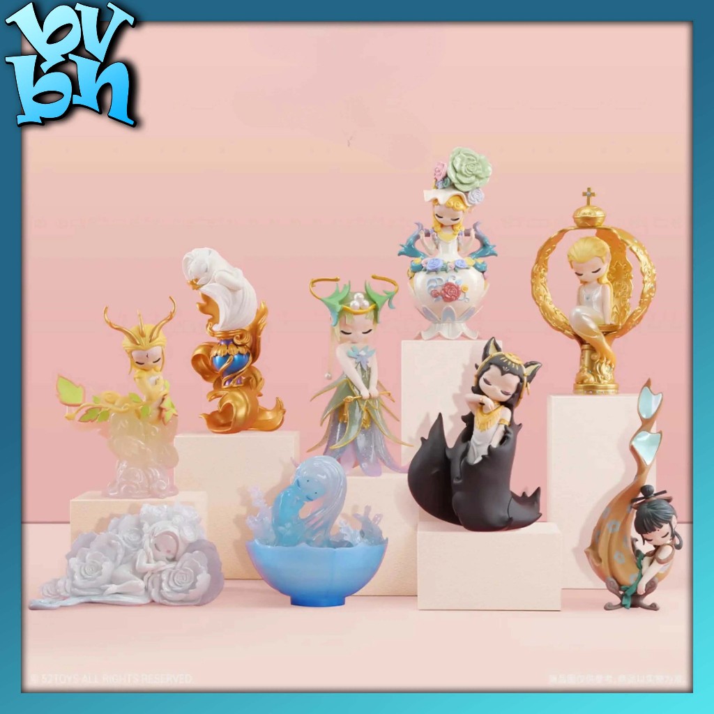 Hộp mù ngẫu nhiên Sleep The Treasure Gallery Series 52TOYS