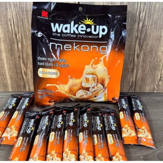 Cà Phê Mekong Wake Up (24 gói x 18g) cà phê sữa hòa tan