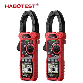 Ampe Kìm HABOTEST HT208A HT208D Máy đo Kẹp vạn năng 1000V AC/DC True RMS Tự động Đo khoảng cách