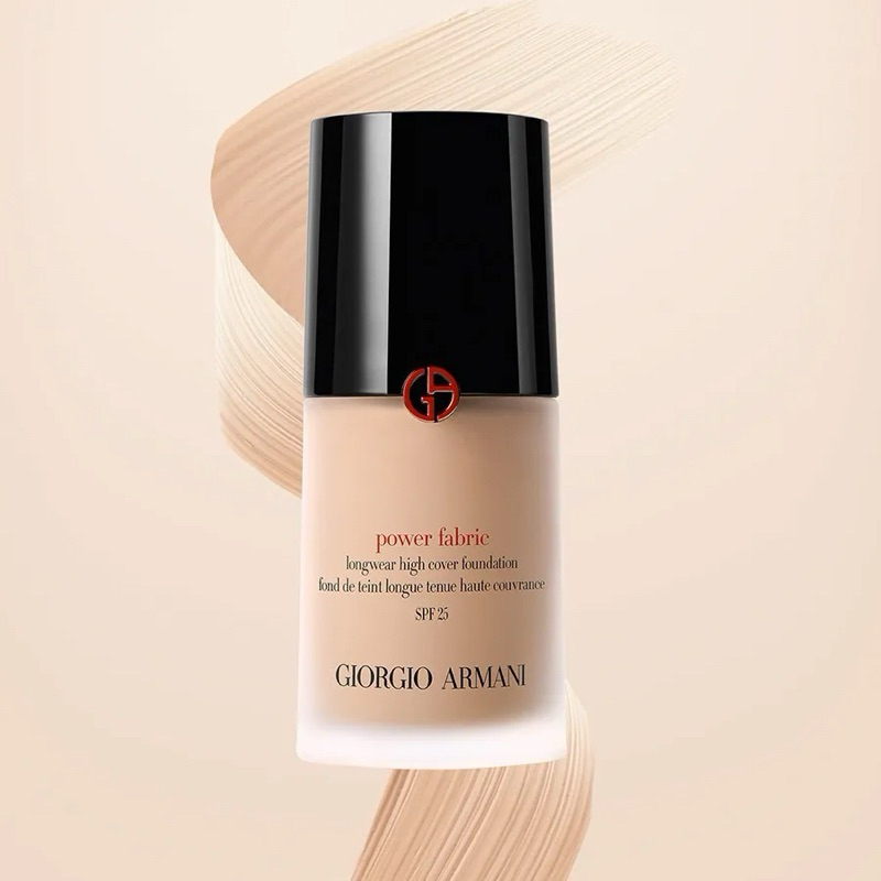 Kem Nền Kiềm Dầu Giorgio Armani Powder Fabric 10ml (Đỏ)