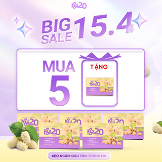 Set 5 Hộp Be20 Ngọc Trinh Kẹo Ngậm Dâu Tằm Trắng Da Chính Hãng Bật Tone Trắng Da Mờ Nám Hiệu Quả