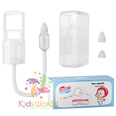 Máy hút mũi cho bé sơ sinh Hello Nasal phiên bản nâng cấp Deluxe Edittion kèm 2 đầu hút silicon