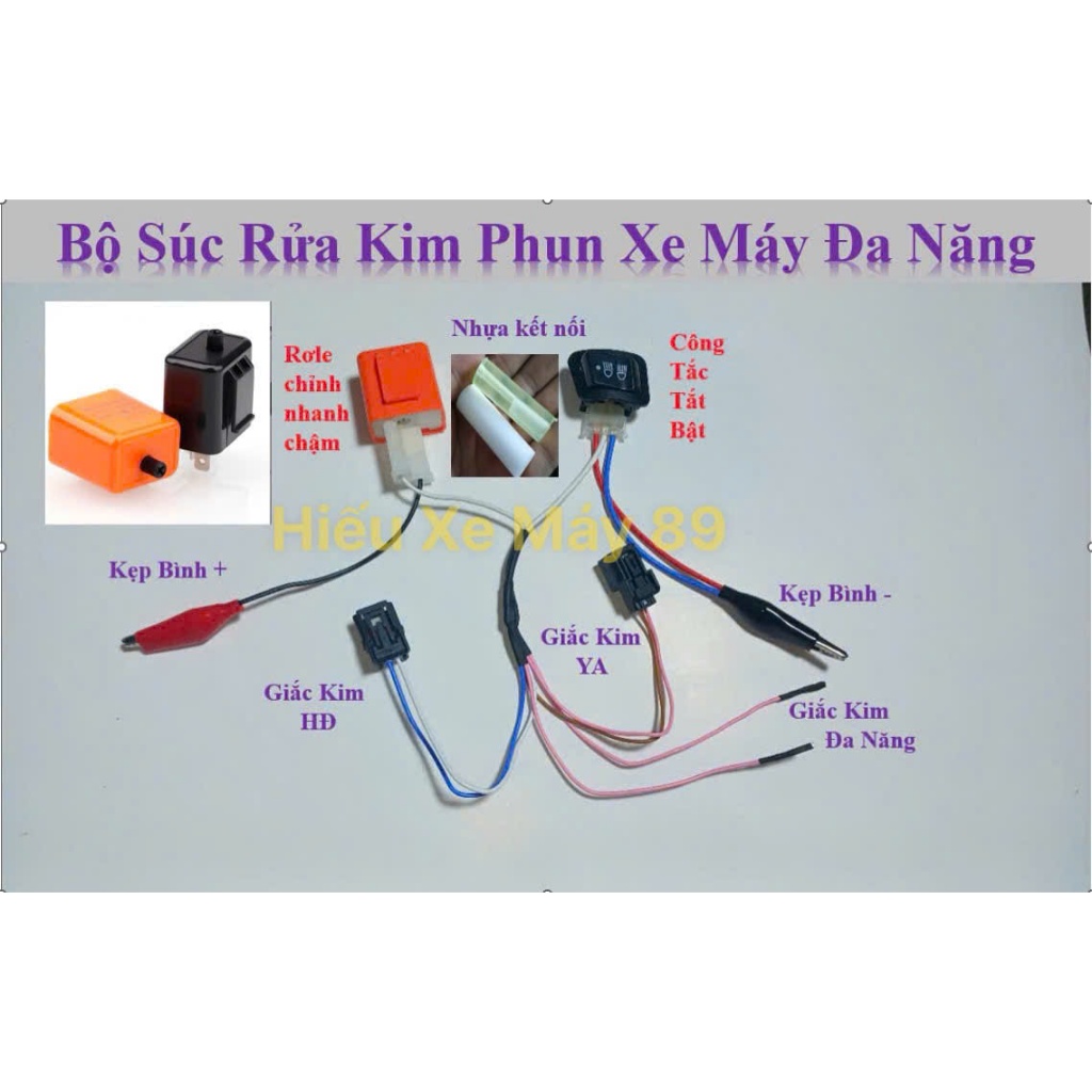 BỘ SÚC RỬA KIM PHUN ĐA NĂNG