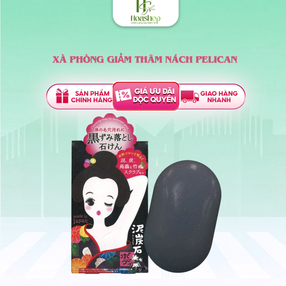 Xà Phòng GIẢM Thâm Nách Pelican