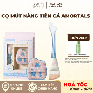 (HOẢ TỐC) Bộ Cọ Mút Đánh Kem Nền AMORTALS Nàng Tiên Cá