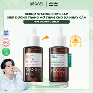 Siêu Tinh Chất Mờ Thâm Dưỡng Trắng Vitamin C SAP 22% Neogen Dermalogy Real Vita C Serum 32ml