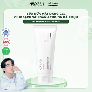 Sữa Rửa Mặt Dạng Gel Làm Sạch Sâu Cho Da Dầu Mụn Neogen Dermalogy A-clear Acne Foam Cleanser (150ml)