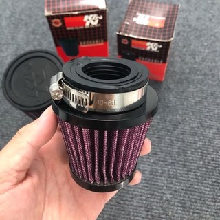 Pô E Tăng Tốc Lọc Gió Trụ KN To và Nhỏ Gắn Xe Máy